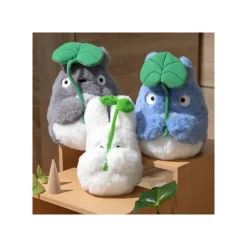 Nakayoshi Plush*Maison Ghibli Nakayoshi Plush Big Totoro with leaf - My Neighbor Totoro