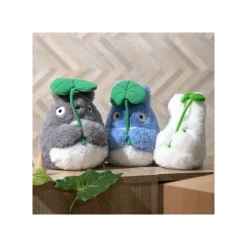 Nakayoshi Plush*Maison Ghibli Nakayoshi Plush Big Totoro with leaf - My Neighbor Totoro