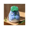 Nakayoshi Plush*Maison Ghibli Nakayoshi Plush Medium Totoro with leaf - My Neighbor Totoro