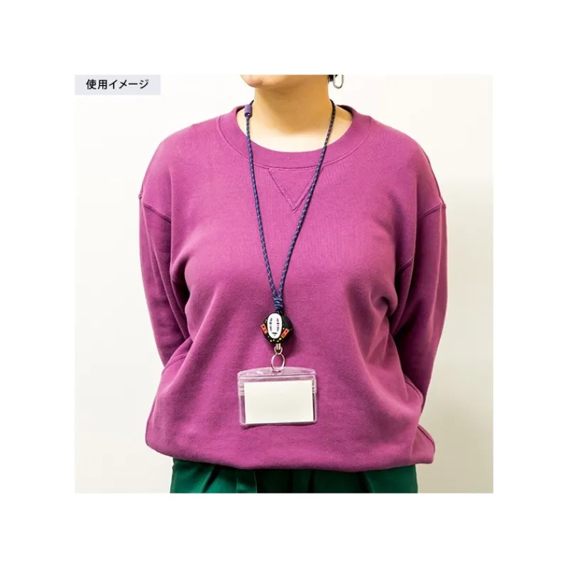 Straps*Maison Ghibli NECK STRAP WITH REEL NO FACE- SPIRITED AWAY