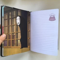 Notebooks And Notepads*Maison Ghibli No Face Plush Journal - Spirited Away
