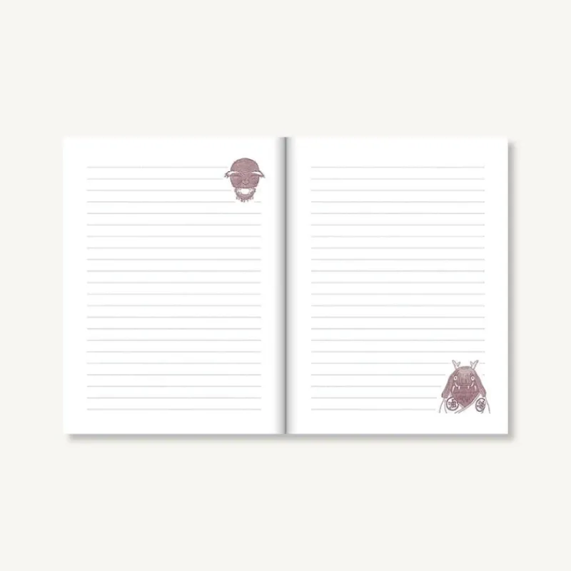 Notebooks And Notepads*Maison Ghibli No Face Plush Journal - Spirited Away