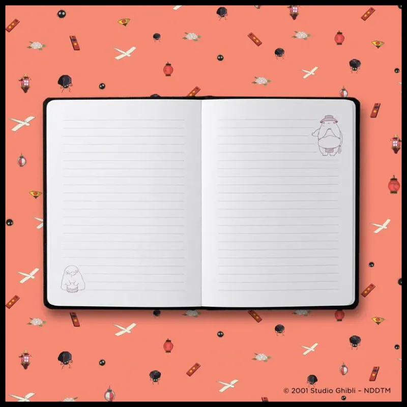 Notebooks And Notepads*Maison Ghibli No Face Plush Journal - Spirited Away