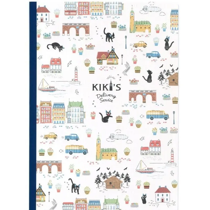 Notebooks And Notepads*Maison Ghibli NOTEBOOK JIJI TAKE A WALK - KIKI'S DELIVERY SERVICE