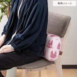 Furniture*Maison Ghibli Opalised block cushion Soot Sprite silhouette  - My Neighbor Totoro