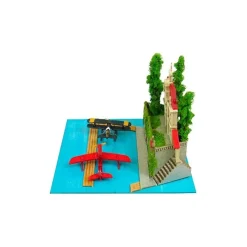 Arts And Crafts*Maison Ghibli Paper Craft Adriano & seaplane fighter - Porco Rosso