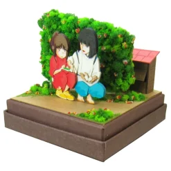 Arts And Crafts*Maison Ghibli Paper Craft Chihiro & Haku - Spirited Away