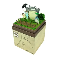 Arts And Crafts*Maison Ghibli Paper Craft Dondoko Dance - My Neighbor Totoro