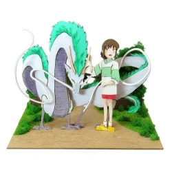 Arts And Crafts*Maison Ghibli Paper Craft Haku dragon & Chihiro - Spirited Away