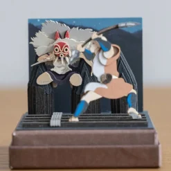 Arts And Crafts*Maison Ghibli Paper Craft San fighting - Princess Mononoke