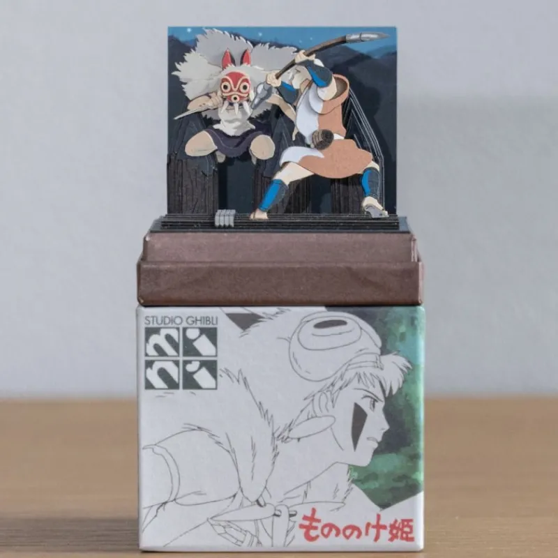 Arts And Crafts*Maison Ghibli Paper Craft San fighting - Princess Mononoke