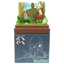 Arts And Crafts*Maison Ghibli Paper Craft Sheeta & Pazu with Robot Soldier - Castle in the Sky