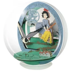 Arts And Crafts*Maison Ghibli Paper theater ball Kiki on her broom -Kiki’s Delivery Service