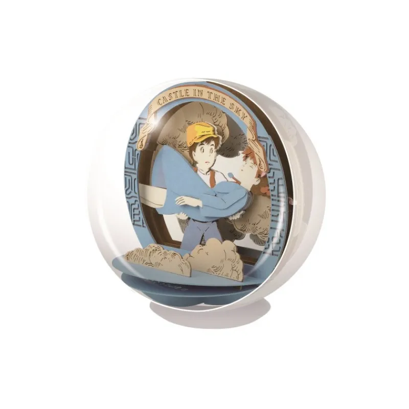 Arts And Crafts*Maison Ghibli Paper theater ball Sheeta & Pazu - Castle in the Sky