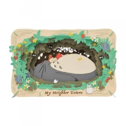 Arts And Crafts*Maison Ghibli Paper Theater Mei takes a nap - My Neighbour Totoro