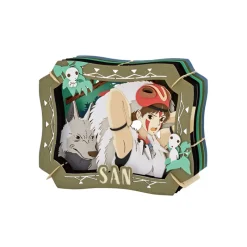 Arts And Crafts*Maison Ghibli Paper Theater San - Princess Mononoke