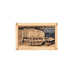 Arts And Crafts*Maison Ghibli Paper Theater Wood Style Tiger Moth - Castle in the Sky