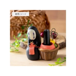 Jewellery Boxes*Maison Ghibli Pencil holder figurine No Face knitting - Spirited Away