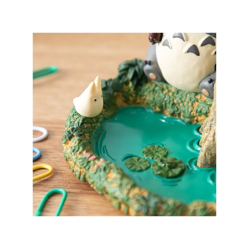 Jewellery Boxes*Maison Ghibli Pencil holder figurines Totoro by the pond - My Neighbor Totoro