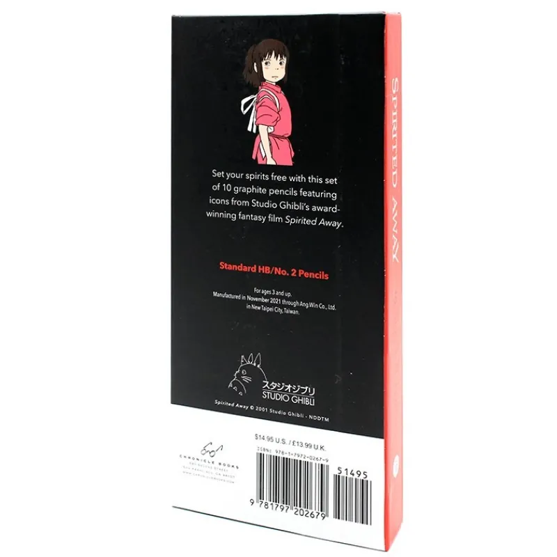 Writing*Maison Ghibli Pencil Set - Spirited Away