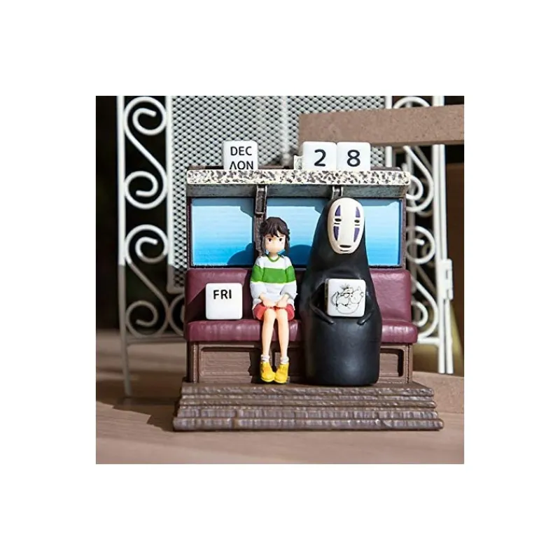 Schedule Diaries And Calendars|Décoration*Maison Ghibli Perpetual CalendarTake Unabara Train - Spirited Away