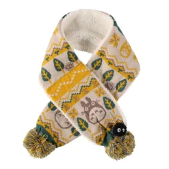 Outfits*Maison Ghibli Pom pom Scarf Totoro & Soot Sprites - My Neighbor Totoro