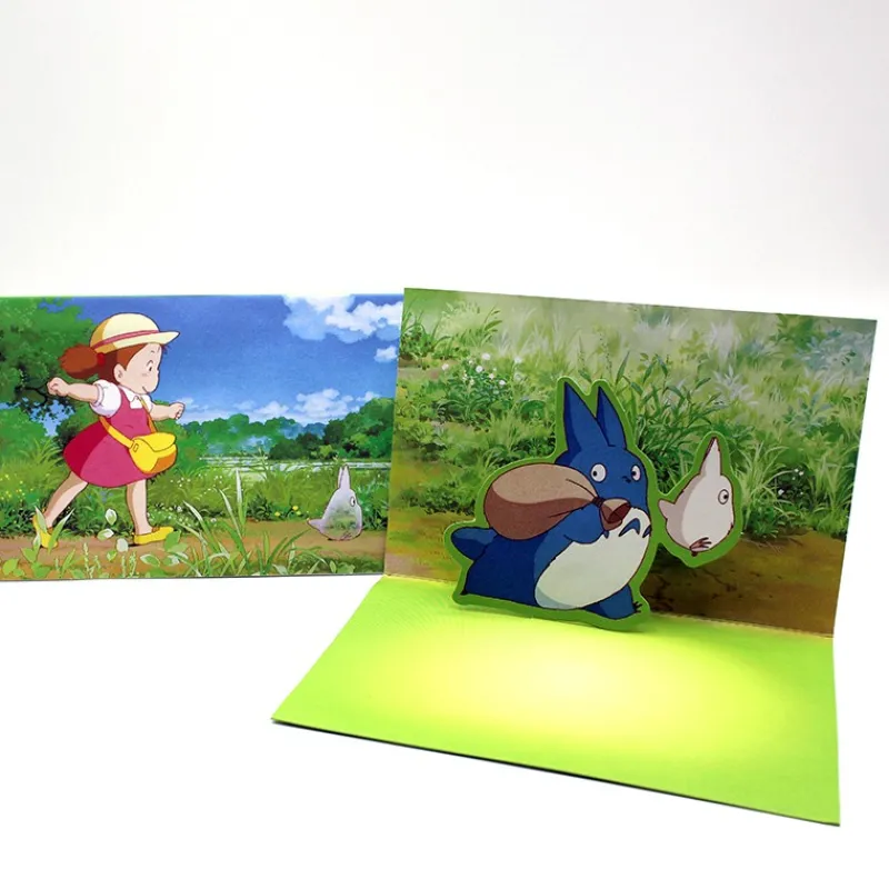 Postcards And Letter Papers*Maison Ghibli Pop-Up Notecards Set - My Neighbor Totoro