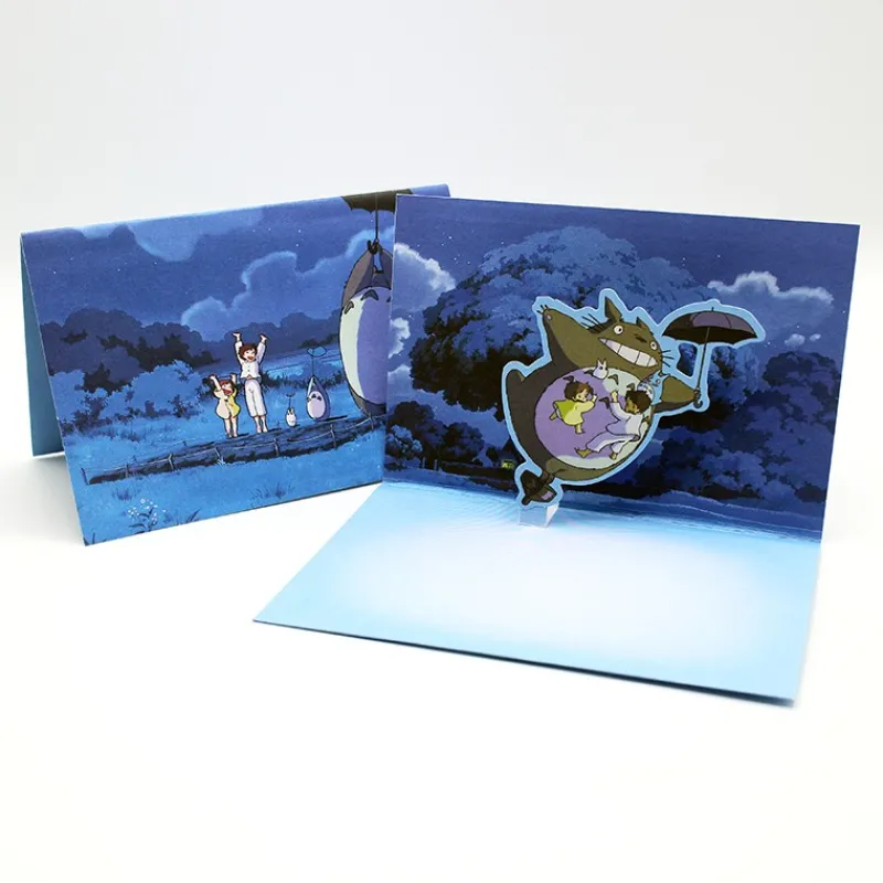 Postcards And Letter Papers*Maison Ghibli Pop-Up Notecards Set - My Neighbor Totoro