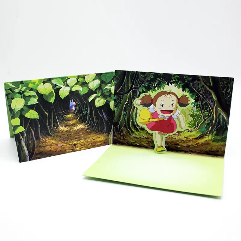 Postcards And Letter Papers*Maison Ghibli Pop-Up Notecards Set - My Neighbor Totoro