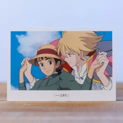 Postcards And Letter Papers*Maison Ghibli Postcard Howl & Sophie - Howl's Moving Castle