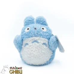 Fluffy Plush*Maison Ghibli Puppet Plush Blue Totoro - My Neighbor Totoro