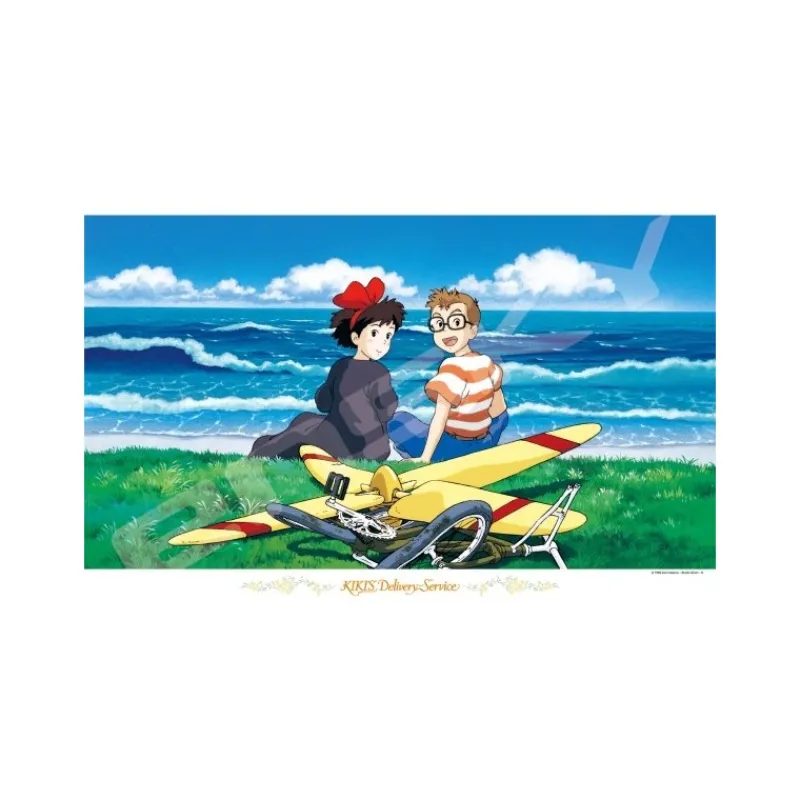 Jigsaw Puzzle*Maison Ghibli Puzzle 1000P Kiki on the beach - Kiki’s Delivery Service