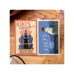 Small Equipment*Maison Ghibli Retro Stickers Kiki & Jiji - Kiki's Delivery Service