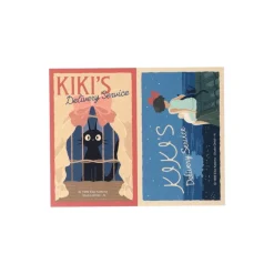 Small Equipment*Maison Ghibli Retro Stickers Kiki & Jiji - Kiki's Delivery Service