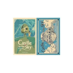 Small Equipment*Maison Ghibli Retro Stickers Robot & Castle Laputa - Castle in the Sky