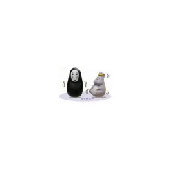 Toys*Maison Ghibli Round Bottomed Figurines No Face & Boh Mouse - Spirited Away