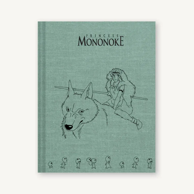 Notebooks And Notepads*Maison Ghibli San Cloth Sketchbook - Princess Mononoke