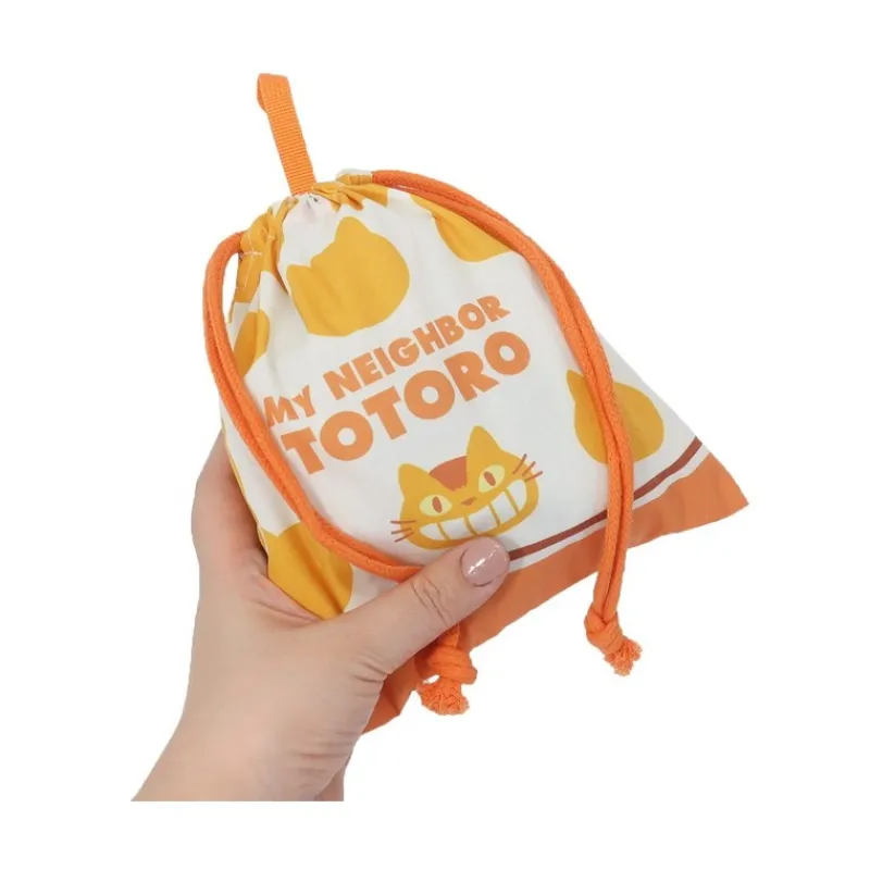 Bags*Maison Ghibli Satchel with lanyard Silhouette Catbus 20 x 19 cm - My Neighbor Toto