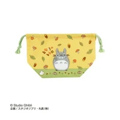 Bags*Maison Ghibli Satchel with lanyard Totoro nuts and mushrooms 17x26 - My Neighbour T