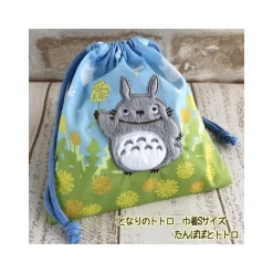 Bags*Maison Ghibli Satchel with lanyard Totoro flowers 20 x 19 cm - My Neighbor Totoro
