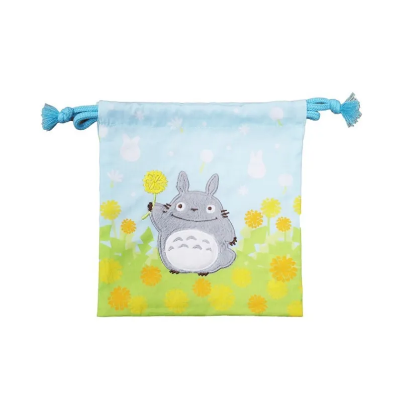 Bags*Maison Ghibli Satchel with lanyard Totoro flowers 20 x 19 cm - My Neighbor Totoro