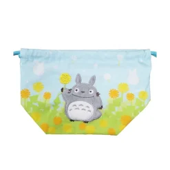 Bags*Maison Ghibli Satchel with ring Totoro flowers 17 x 26 cm - My Neighbor Totoro