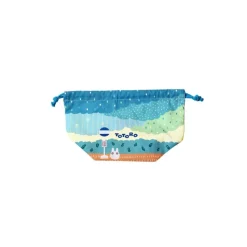 Bags*Maison Ghibli Satchel with ring Totoro under the rain 17 x 26 cm - My Neighbor Toto