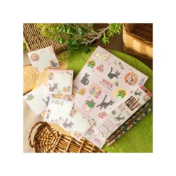 Writing*Maison Ghibli Set of 12 2B Pencils Jiji & Kiki Shopping - Kiki's Delivery Service