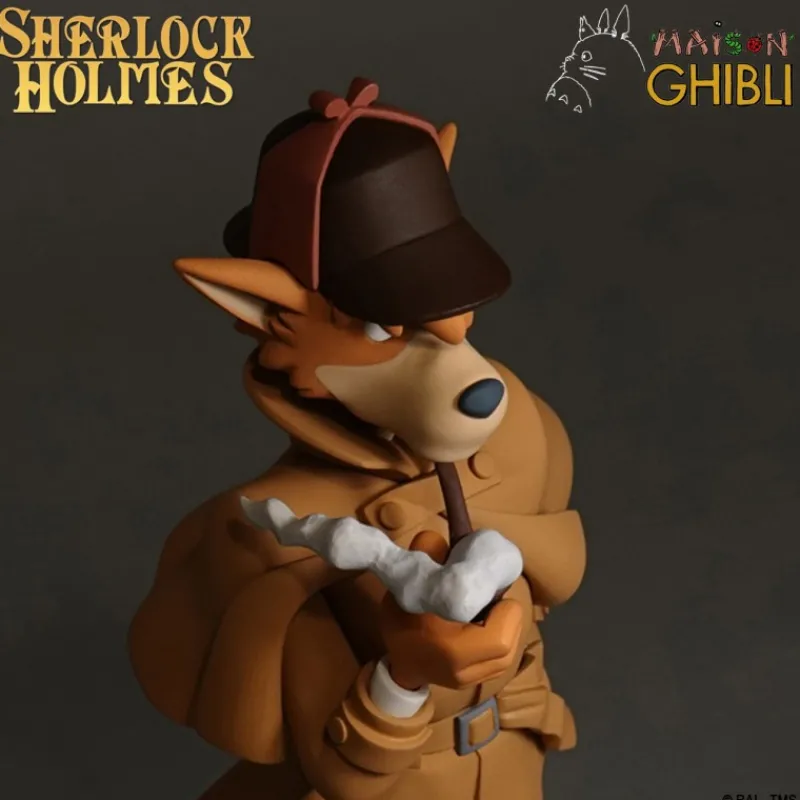Limited Editions*Maison Ghibli Sherlock Holmes Statue - Semic Animation Collection