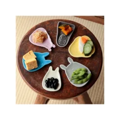 Kitchenware*Maison Ghibli Small dessert plate Ootori Sama shape - Spirited Away
