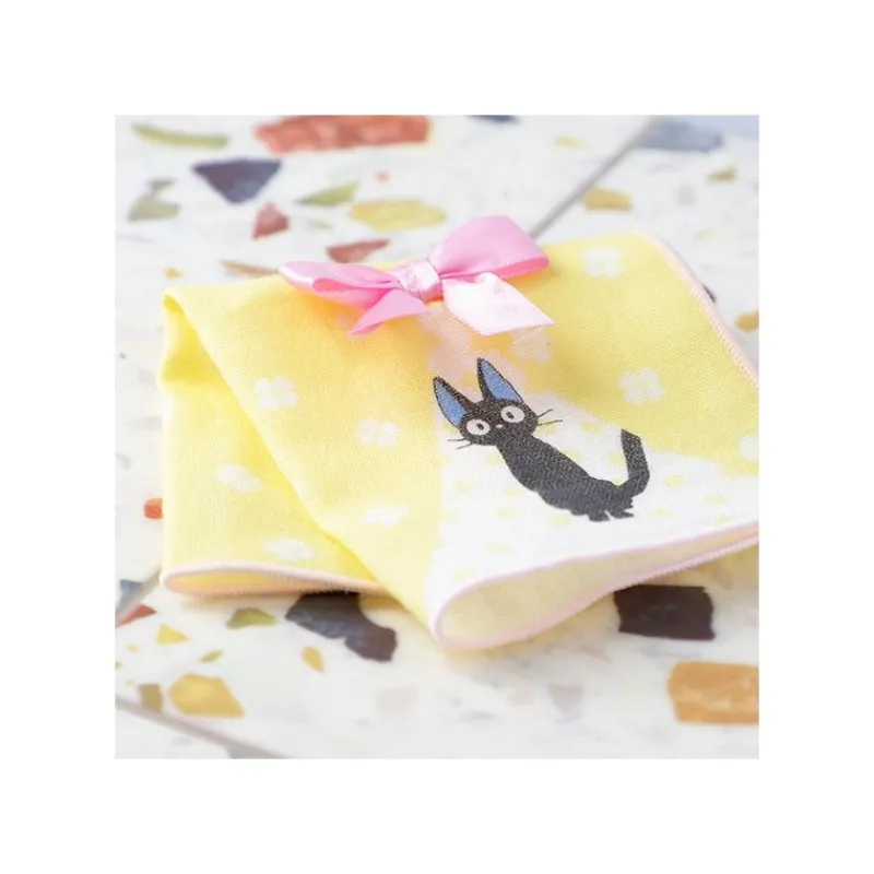 Outfits*Maison Ghibli SMALL HANDKERCHIEF JIJI IN THE CAGE - KIKI’S DELIVERY SERVICE