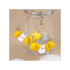 Jewellery*Maison Ghibli Small Totoro & Corn Pierced Earrings - My Neighbor Totoro