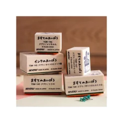 Small Equipment*Maison Ghibli Small Totoro & Ink bottle Wood stamp - My Neighbor Totoro