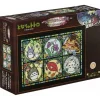 Jigsaw Puzzle*Maison Ghibli Stained glass Puzzle 208P All seasons - My Neighbor Totoro